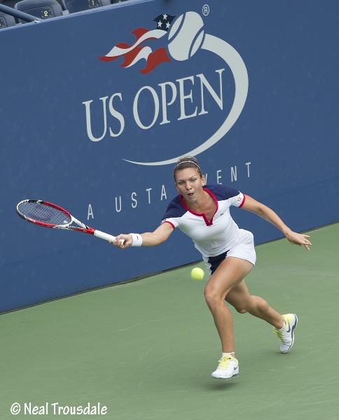 Simona Halep - galerie foto exclusiva US Open